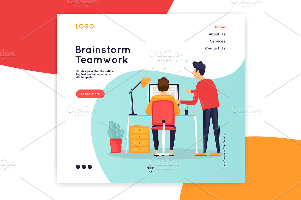 landing page, an App Template by Podis (Photo 14 of 16)