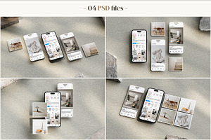 Instagram Mockup Set