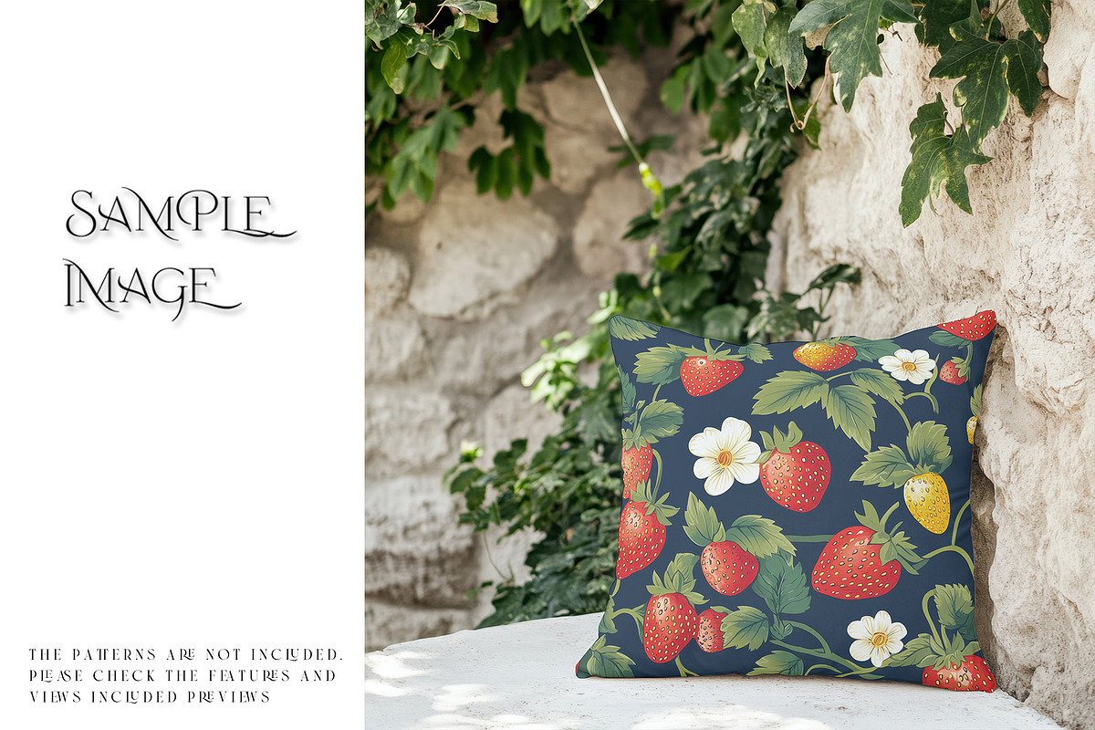 Outdoor Throw Pillows Mockups, a Product Mockup by mock-ups (Photo 4 of 10)