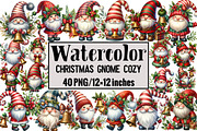 Christmas Gnome Cozy, an Illustration by Design Market (Thumbnail 1 of 3)