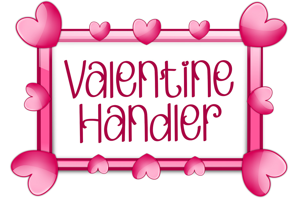 Valentine Handler, a Blackletter Font by Gia Letter (Photo 1 of 5)