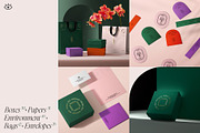 Branding mockup creator (168 PSD), a Product Mockup by Creatoom (Thumbnail 1 of 12)