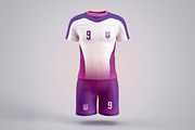 Soccer Uniform Mock-up, a Shirt Mockup by Yogurt86 (Thumbnail 2 of 12)