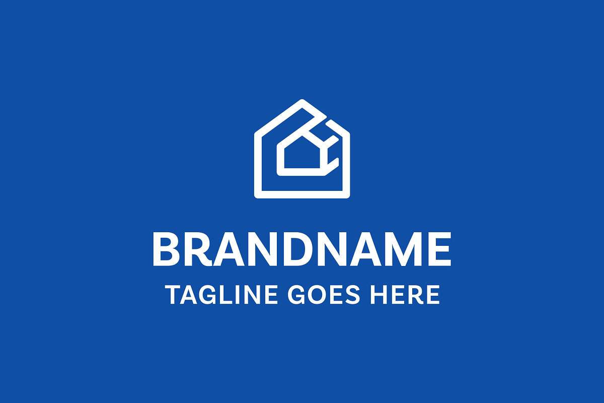 Letter E Home Modern Logo, a Branding & Logo Template by Pray Art Design Studio (Photo 2 of 2)