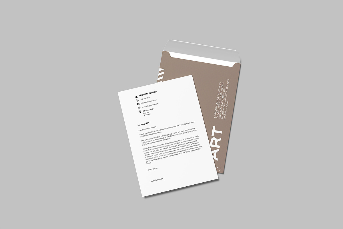 Realistic Envelope Mockup, an Advertising Mockup by rizalamora (Photo 9 of 11)