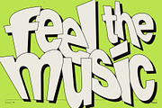 Dazed TM – Warped Font, a Sans Serif Font by Type Mania (Thumbnail 4 of 12)