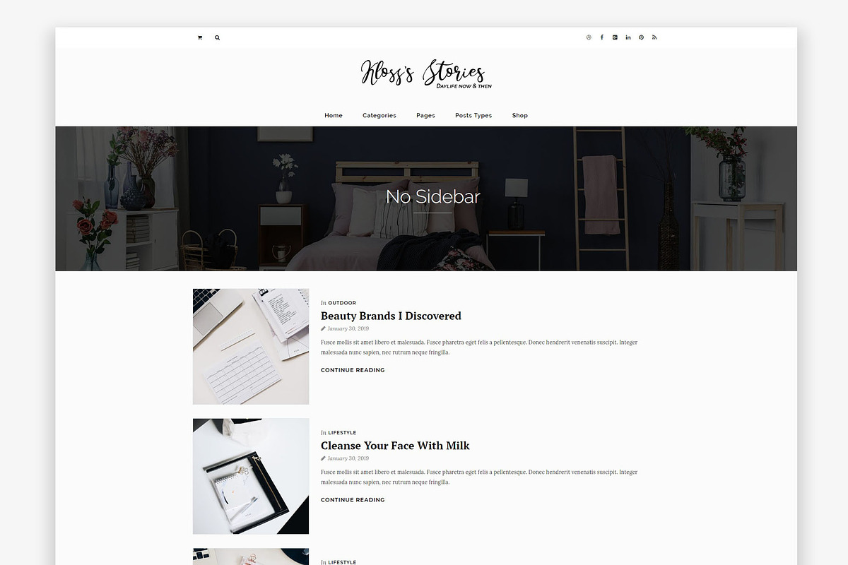 Kloss - Unique Blogging Theme, a WordPress Template by Brickthemes (Photo 5 of 5)