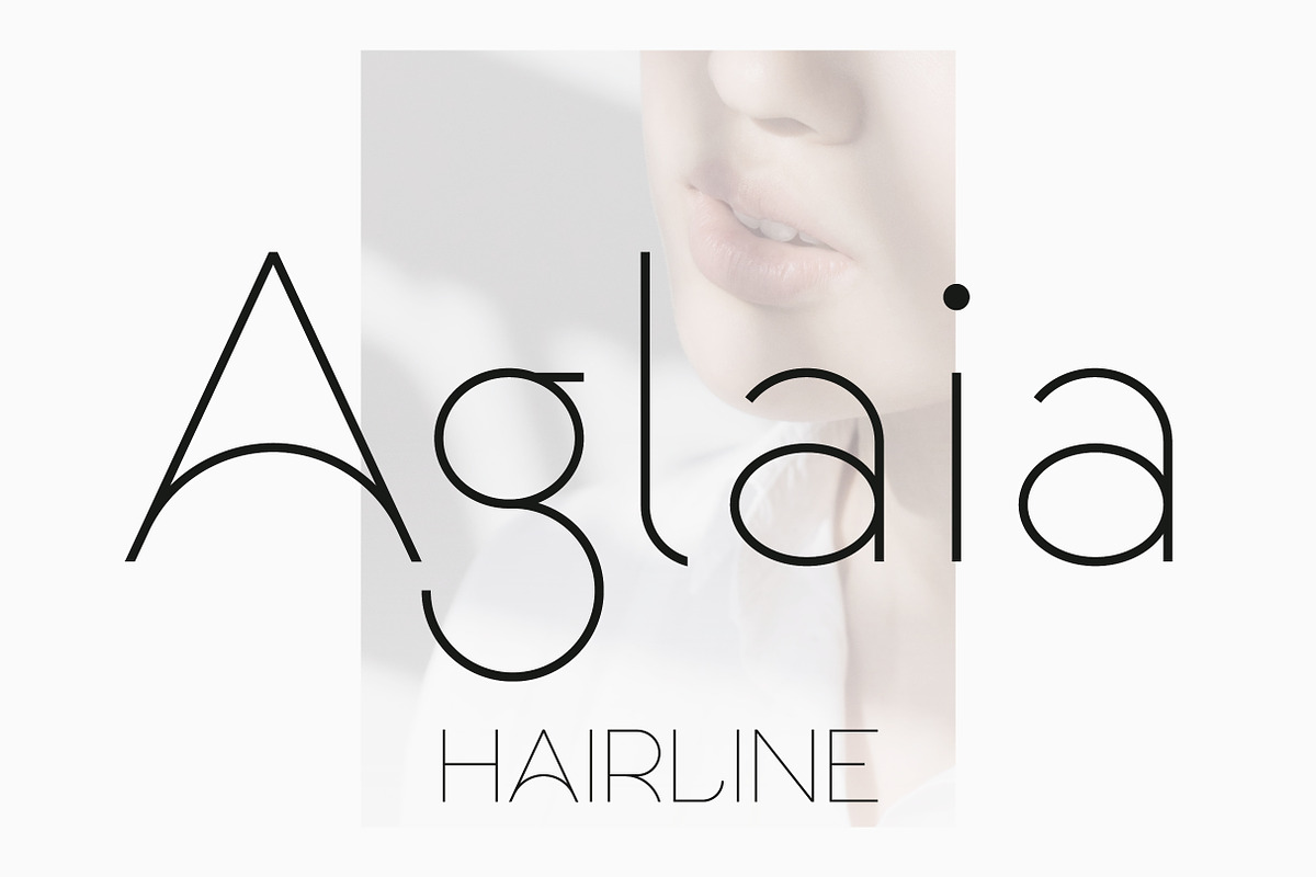 Aglaia Hairline • An Elegant Font