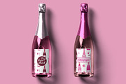 Pink Champagne Clipart, a Food Illustration by Teresa Art Store (Thumbnail 5 of 9)