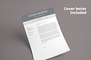 Creative resume template / CV, a Resume Template by Nordic Designs (Thumbnail 3 of 4)