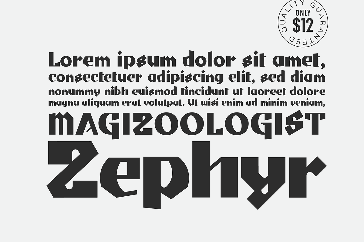 Scribe Black, a Blackletter Font by Doug Best Foundry (Photo 3 of 4)
