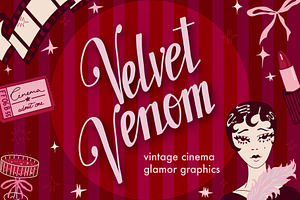 Velvet Venom - Vintage Graphics