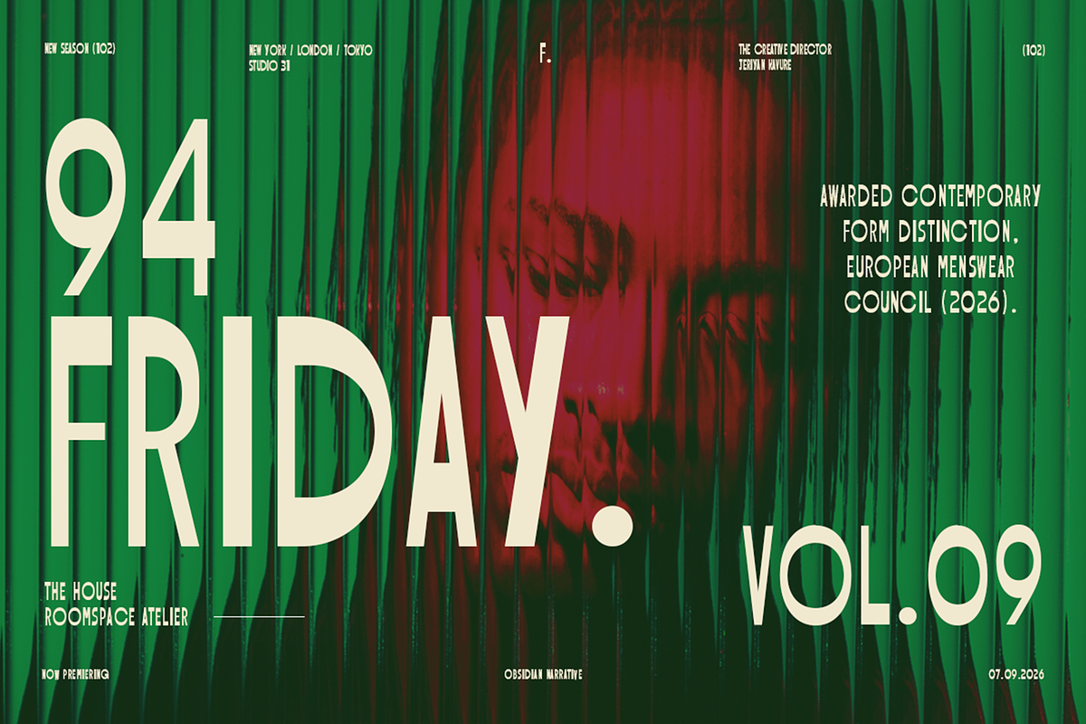 Ostrich - Condensed Display Font, a Sans Serif Font by roomspace creative lab (Photo 5 of 9)