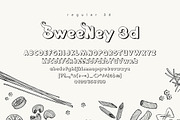 Sweeney Font, a Symbol Font by Esui Studio (Thumbnail 3 of 5)