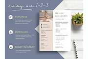 Ballet resume,cover letter template, a Resume Template by Climbwithelevator (Thumbnail 6 of 11)