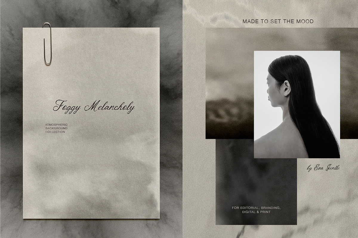 Atmospheric Textured Backgrounds, a Background Graphic by Eva Gentle (Photo 8 of 11)