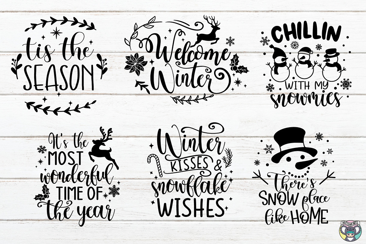Christmas Svg Bundle, an Object Graphic by HeyLenaArts (Photo 2 of 8)