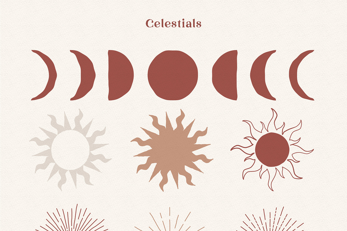 Bohemian Logo Elements - Mystic 2021, a Healthcare Illustration by amber&ink (Photo 7 of 15)