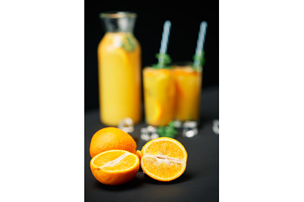 Delicious fresh orange juice, a Food & Drink Photo by Gladkov photography
