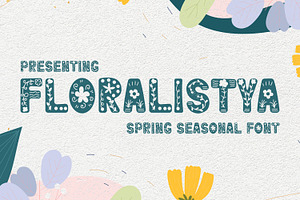 Floralistya Font, a Script Font by Haws.std