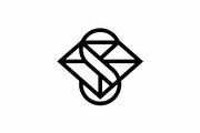 Initial Letter S Diamond Logo, a Branding & Logo Template by Buqancreative (Thumbnail 1 of 2)