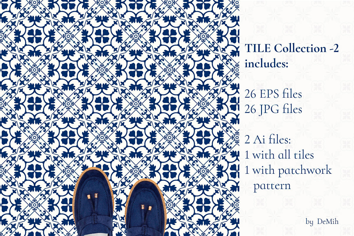 Mediterranean TILE Bundle 25+ V4, a Pattern Graphic by DeMih (Photo 4 of 6)