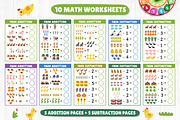 Farm Activity Pages for Kids, an Education Illustration by Gulnara Sabirova (Thumbnail 8 of 19)