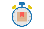 Stopwatch Flat Icon, an Icon by Pexelpy (Thumbnail 2 of 2)