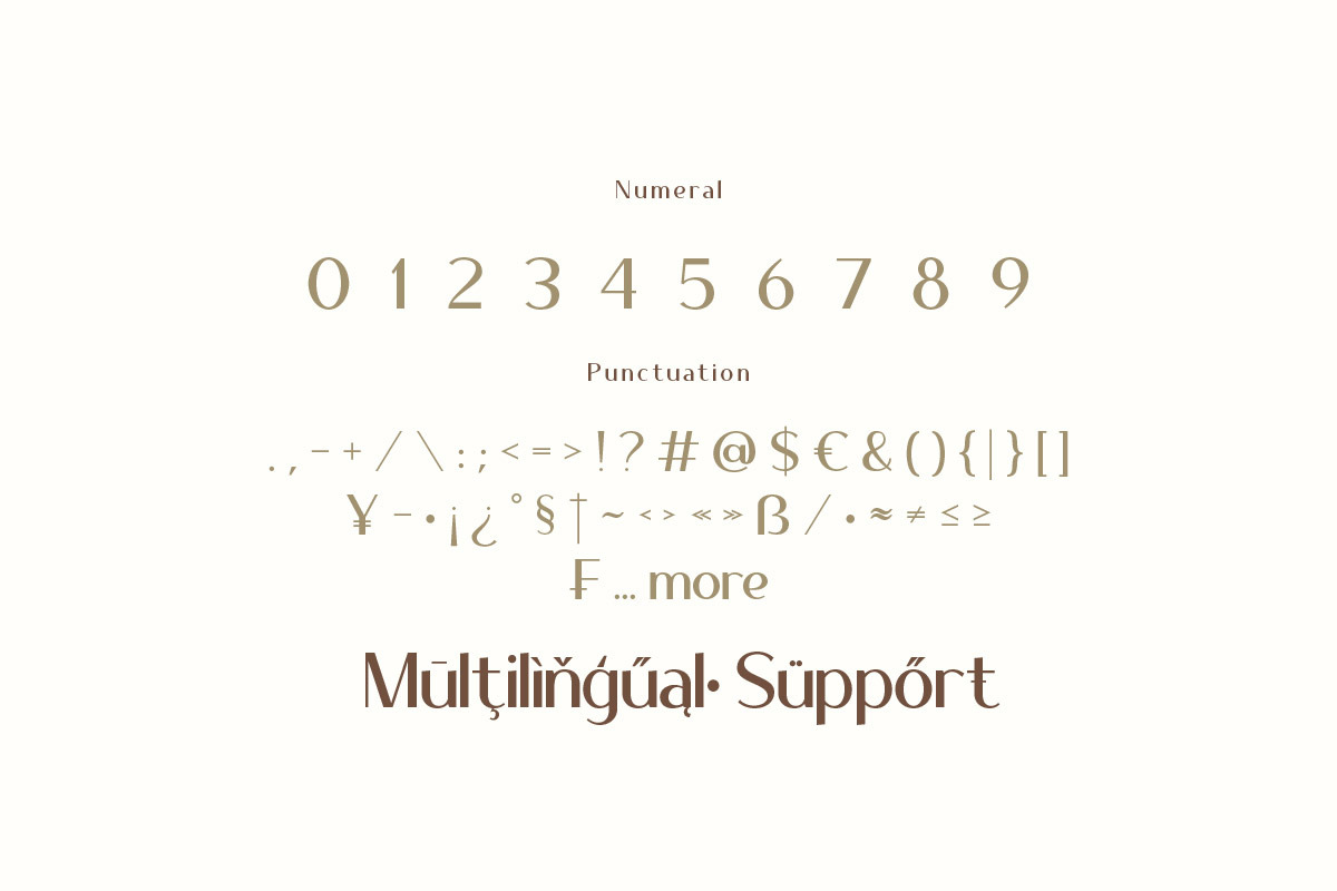 Mulaceno - Display Font, a Sans Serif Font by twinstd (Photo 4 of 7)