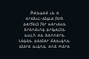 Resyad - Arabic Ramadhan Font, a Sans Serif Font by Iqsiart Studio (Thumbnail 5 of 7)