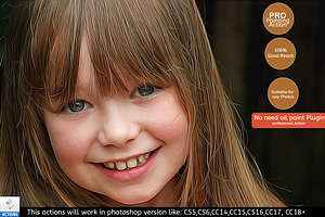 Ultimate Realistic Painting Effect, an Action Add-On by Vatdesign