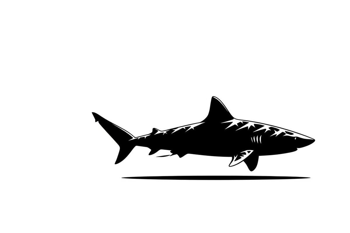 Ocean Marine Animal Silhouette, an Illustration by Amazin_art (Photo 8 of 31)