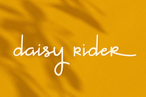 Daisy Rider | Semi-Script W/ Extras!