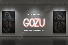 Gozu - Luxury Serif & Editorial Type
