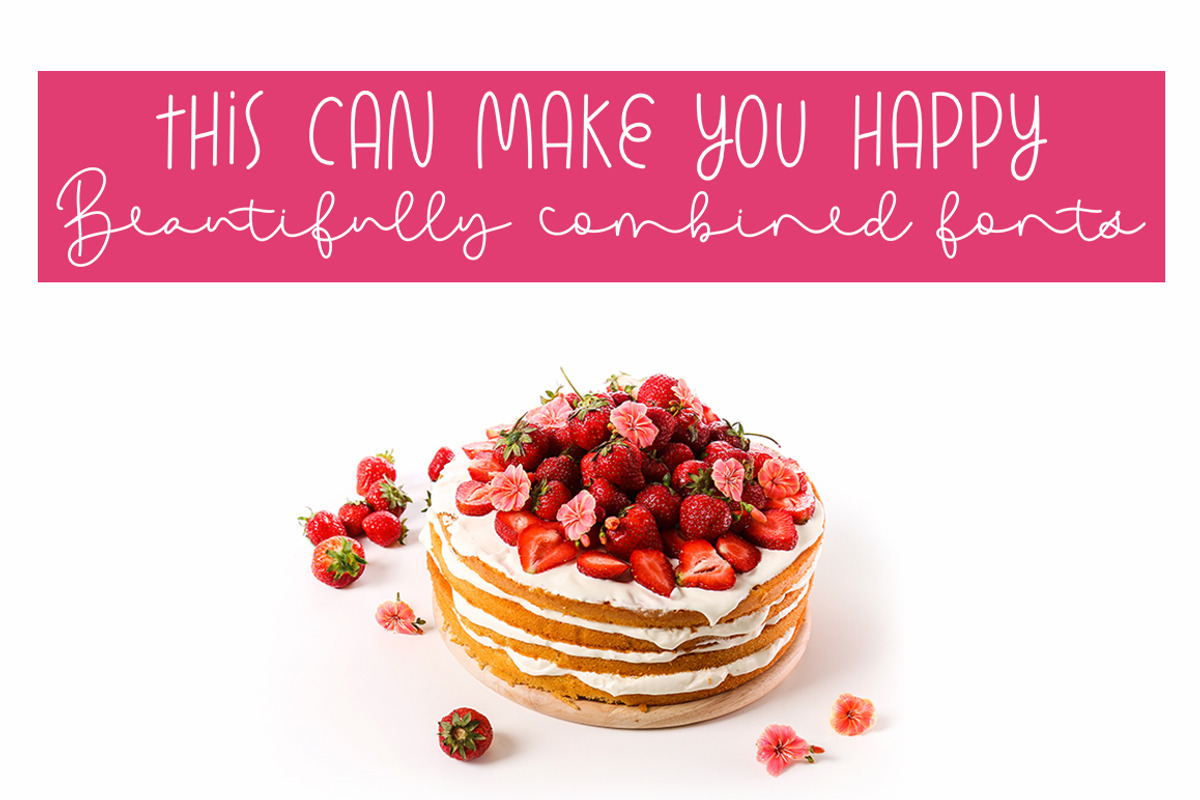 Happy Natural, a Script Font by IRF Lab Studio (Photo 3 of 11)