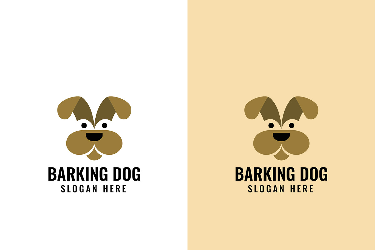 Modern Barking Dog Logo Template, a Branding & Logo Template by HueNestify (Photo 3 of 3)