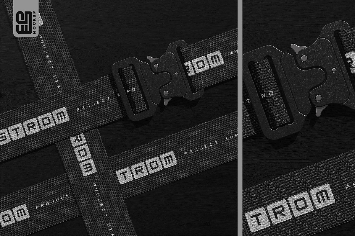 Tactical Buckle Belt Mockup, an Advertising Mockup by SD Mockup (Photo 2 of 4)