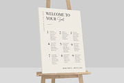 Wedding Seating Chart Template, a Flyer Template by BrandPacks (Thumbnail 2 of 5)