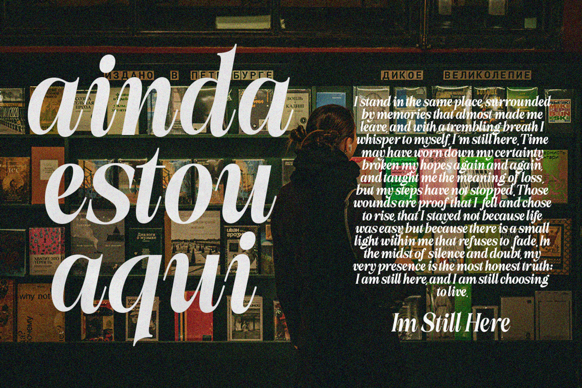 Milver Light Walking | 7 Font, a Serif Font by Natural Ink Studio (Photo 9 of 15)