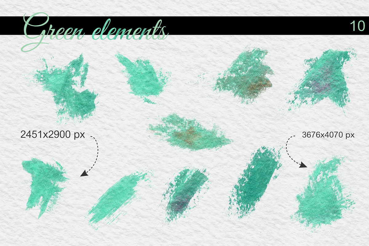 Festive Glitter Bundle + Bonus, a Decorative Illustration by kisikoida (Photo 17 of 18)