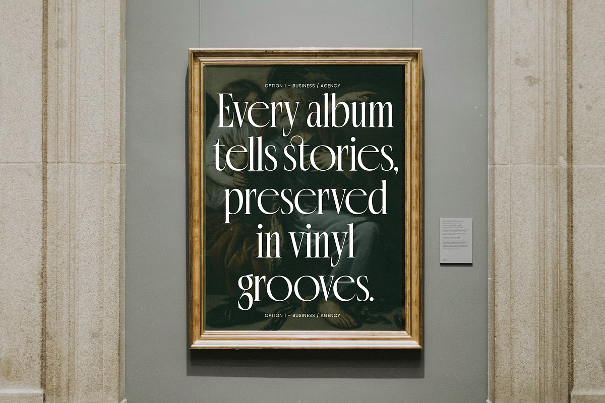 Gradneght Modern Display Serif, a Serif Font by timelesstype.co (Photo 3 of 20)