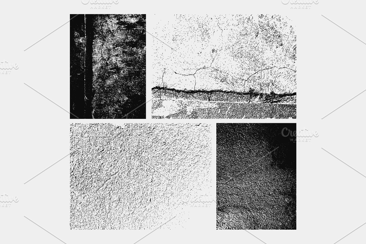 Abstract vector grunge textures set., a Texture Graphic by PoPaShop (Photo 2 of 10)