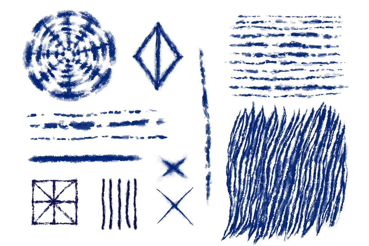 Shibori Tie Dye Seamless Patterns, a Pattern Graphic by CatJello Graphics (Photo 28 of 28)
