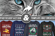 Ugly Sweater Christmas Bundle 70%OFF, an Action Add-On by beetlepixels (Thumbnail 1 of 11)