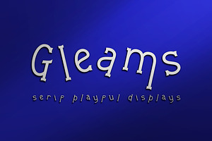 Gleams Serif Playful