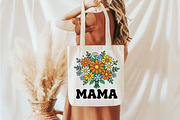 Floral Mama Png, Mother's Day Png, a Seasonal Illustration by Designking (Thumbnail 5 of 6)