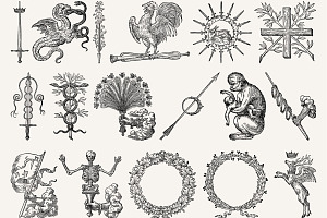 Vintage Occult Illustration Pack