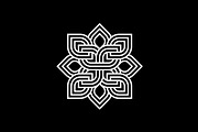 Flower Line Art Logo, a Branding & Logo Template by Buqancreative (Thumbnail 3 of 4)