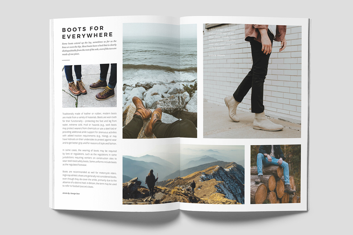 Fashion Magazine, a Magazine Template by rubirubiko (Photo 5 of 10)