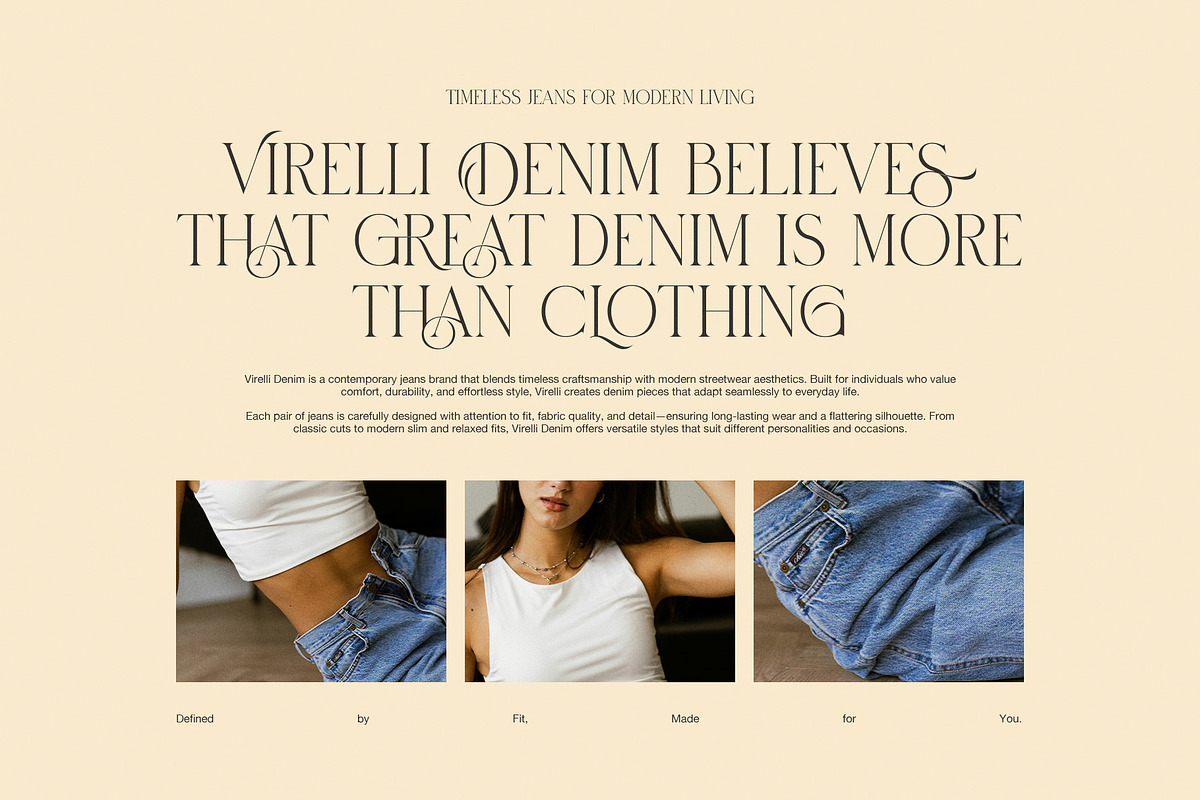 Biges Elegant Serif Font, a Serif Font by Graphicxell (Photo 5 of 8)